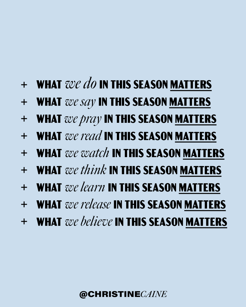 It may not always seem like it, but the day-to-day things matter. God can work in and through every circumstance to bring light, hope, fruit, and restoration.