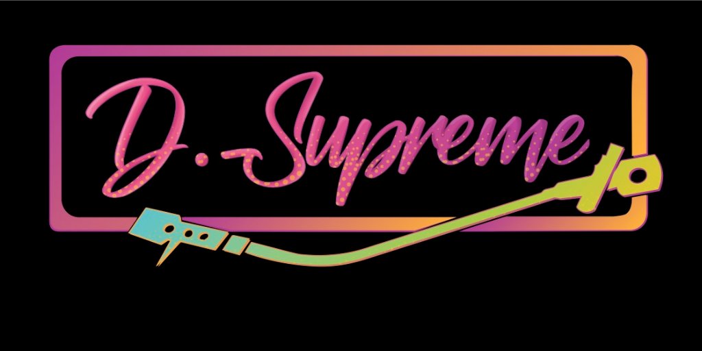 dsupremedj's tweet photo. New Logo Alert‼️ Thanks to CJ @SignIsland for the artwork. 🎨 #logo #branding #dsupremedj #djlife #supremeevents #teamsupreme https://t.co/qfk0oTgZue