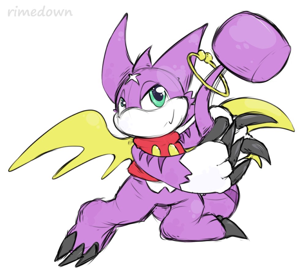 rimedown's tweet photo. Just a little Gumdramon sketch! #digimon 

I’m still drawing a bunch, just not posting daily anymore https://t.co/zbVyS8ndgZ
