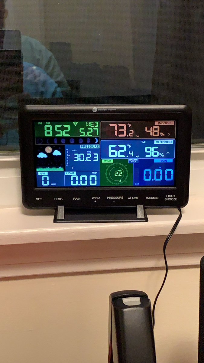 RBWizaard's tweet photo. Hey @Eweather13 Check out my new weather station. Waterford, CT. Follow me at #OzWeather on Ambient Weather or Weather Underground. https://t.co/ZlcAXgxcpo