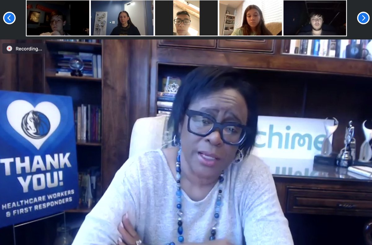 DonWettrick's tweet photo. Wow, wow, wow, WOW. Our @Innovate_WithIN cohort class got to learn, share &amp; experience the joy of CEO of The Dallas Mavericks  @cyntmarshall 
THANK You Cynt! You were an inspiration!!! https://t.co/d3FKMwdPOC