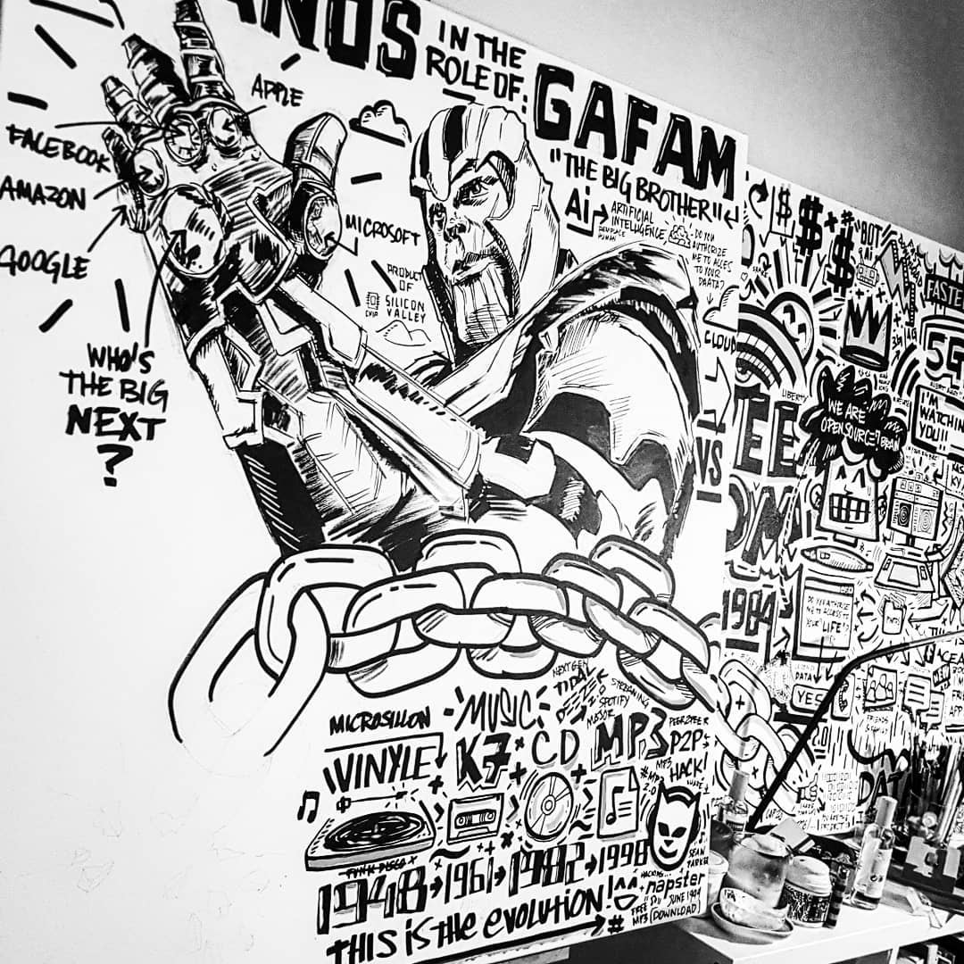 nottearts's tweet photo. @N0tte / #notte
2019
200x100 cm
#Posca on #canevas
.
.
.
.
.
#artsper #thanos #marvel #artist #streetart #posca @POSCA_Coloring @MarvelFR @Marvel #gafa #gafam #art
#artistoftheday #artistofday #urbanart #twodotzero #digital #contemporaryart #artcontemporain https://t.co/pjg0sXOv7p
