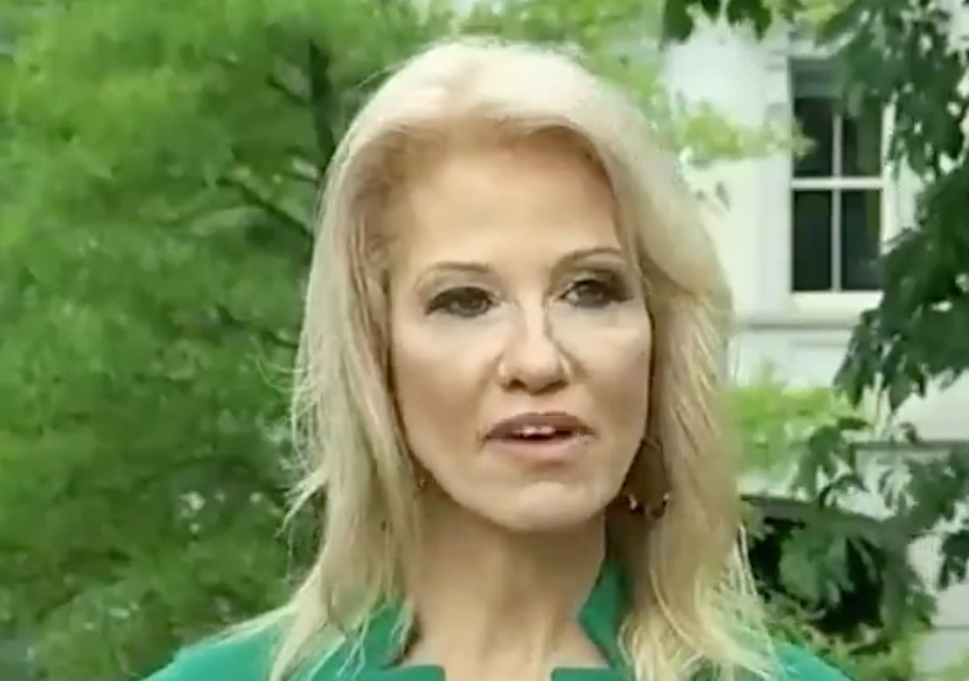 3/ At the beginning of her statement, as she says, "People", Ms. Conway displays a classic expression of contempt (0:00). #BodyLanguage  #BodyLanguageExpert  #EmotionalIntelligence