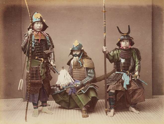 this one's a bit obvious; kyoshi warrior garb is very similar to japanese samurai armor. something people might not know is that their makeup is inspired by that of chinese operas
