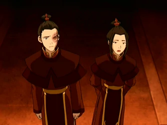 the robes of the fire nation prince and princess are similar to some hanfu (aka ancient chinese clothing)