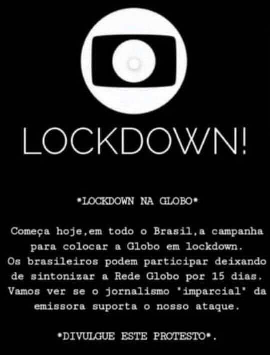#lockdownnaglobo