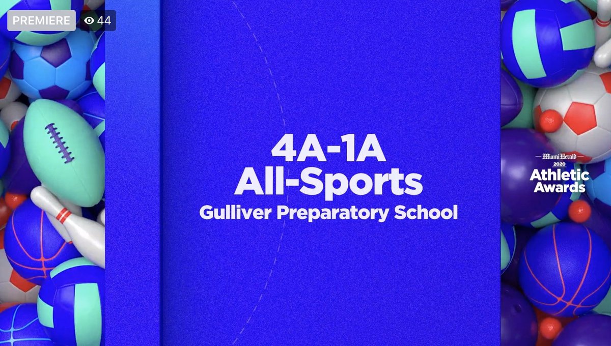 Congratulations to all of the Miami Herald Athletic Awards winners tonight! We are honored to win this award for best overall sports program in Class 4A-1A. Thanks to our student-athletes and coaches for their incredible hard work, dedication, and passion. Go Raiders!