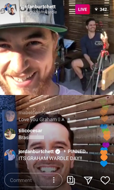 JBurtchettPH's tweet photo. GRAHAM WARDLE IN DA HOUSE!! 🎉🎉
The Box of Lies game was HILARIOUS congrats Graham for winning!! 
I wasn't even surprised at this point cause Jordan hasn't win any alive at five games yet lol 😅😂 https://t.co/VO5MgmytAK