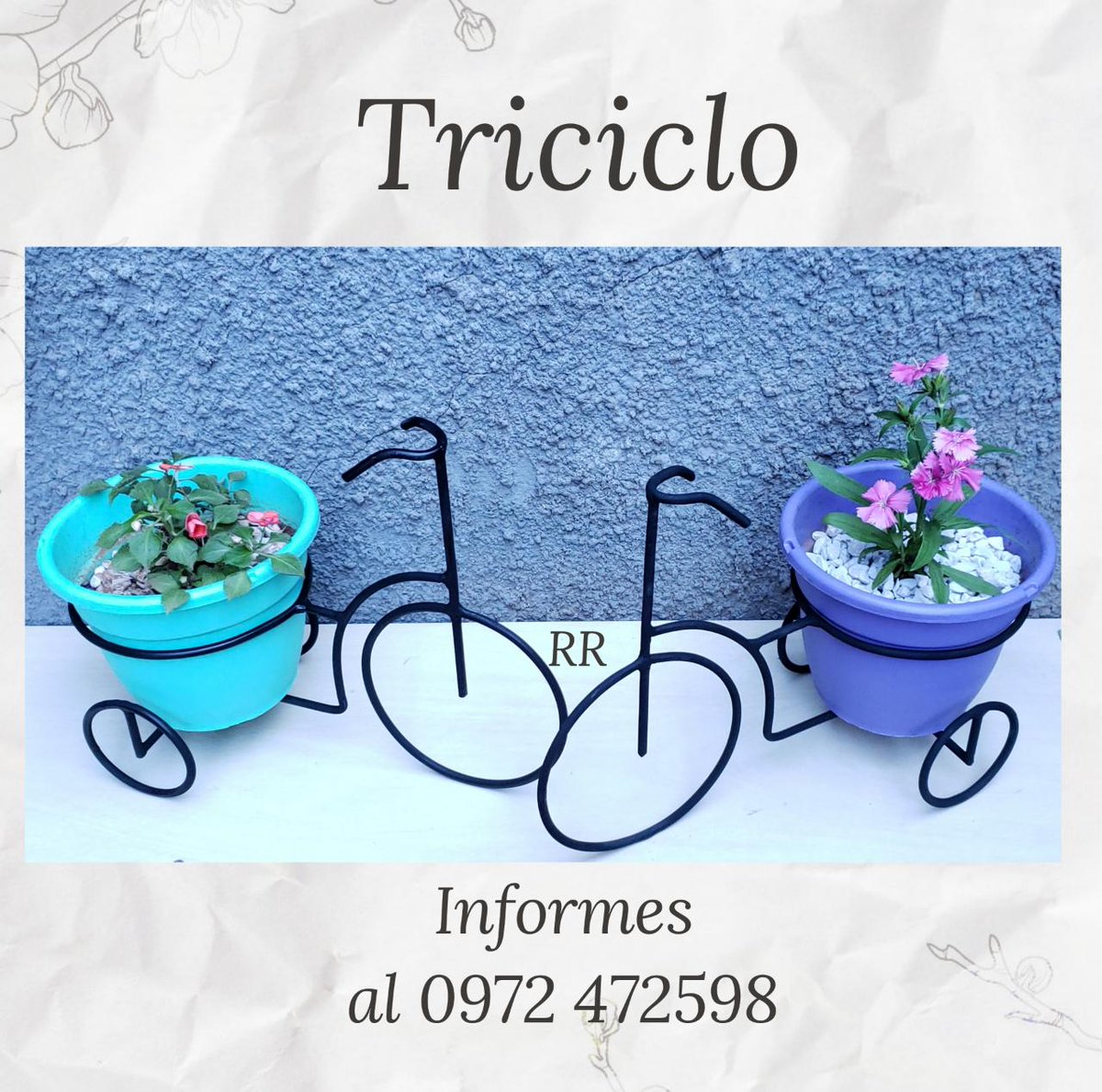 Luiscerey3's tweet photo. Hola! Soy estudiante universitario y debido a la situación actual por la que pasamos estoy realizando portaplanteras, diseños simples pero lindos,trabajos hechos s/pedido al #0972472598 (sólo whatsapp)
Muy agradecido por el rt https://t.co/kbTVNCBRrv