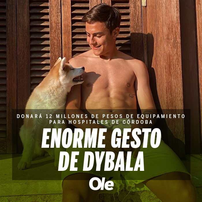 Diario Olé on Twitter: "👏👏 GRAN GESTO DE DYBALA 👉 La Joya donó ...