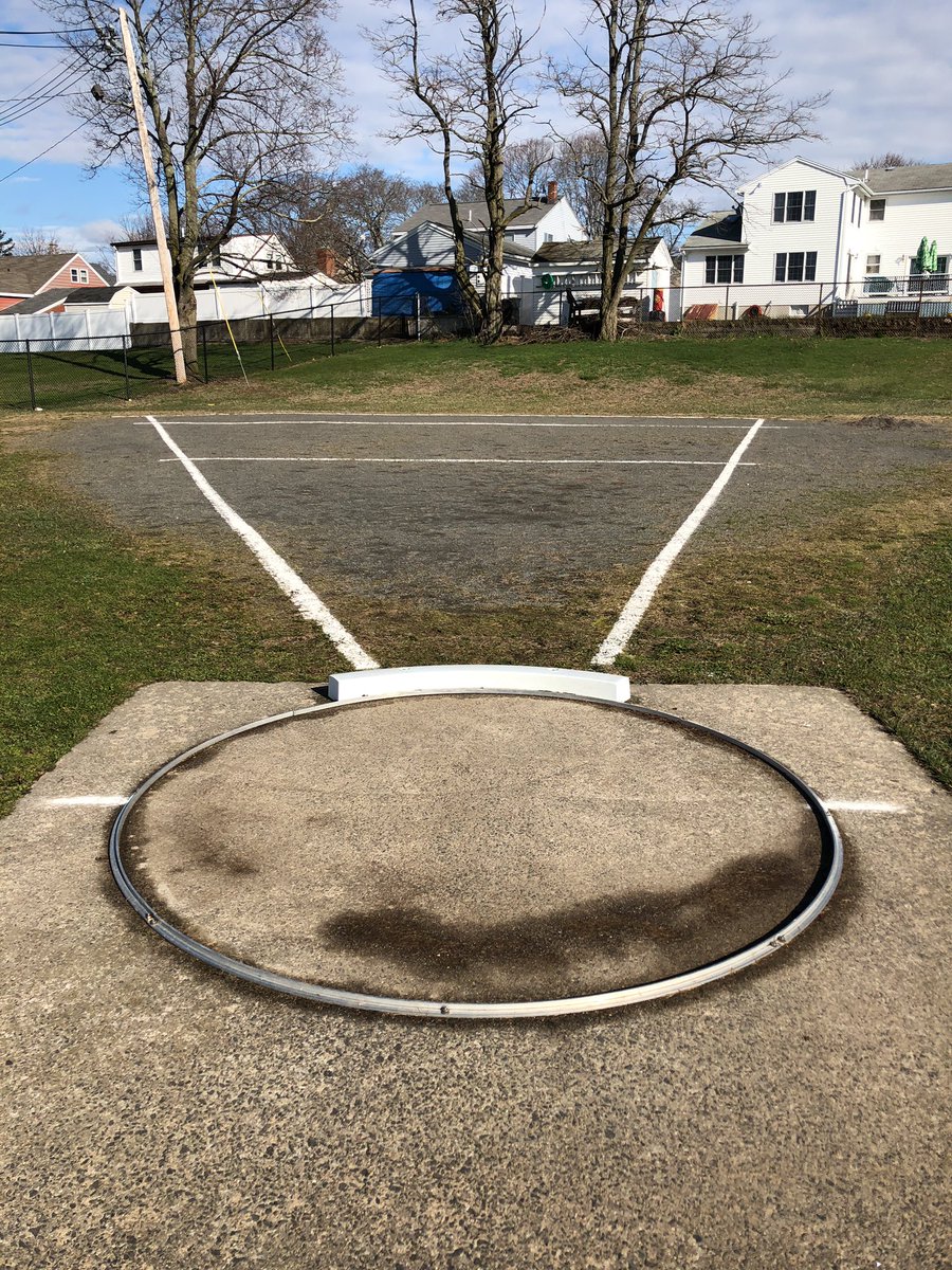 zach_nardone73's tweet image. Quarantine Track Post Day 73!!!

One of the most enjoyable and therapeutic things I do as a coach is lining the throwing sectors.

I always do it with at least 3-4 athletes so that they can learn how to do it and why it is set up the way it is. #FenwickTF #PassOnTheKnowledge