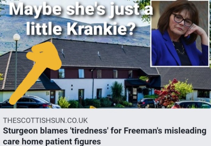 Maybe she's just a little krankie? <a href="/theSNP/">The SNP</a>