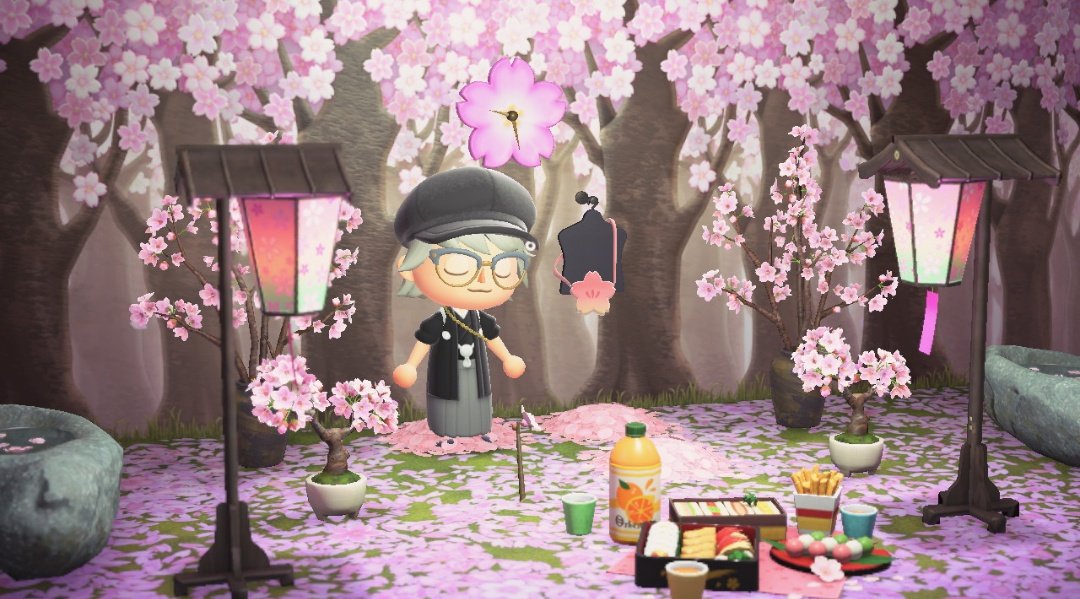 Hello I will be raffling a Sakura Set (all in the pic) and 50 NMT to 1 winner (Will list all items and quantities in the next tweet)! Just do the following!- Follow me- Like and Retweet- Tag a friendGL to all!  #ACNH    #AnimalCrossingNewHorizons    #AnimalCrossing    #ACNHGiveaways