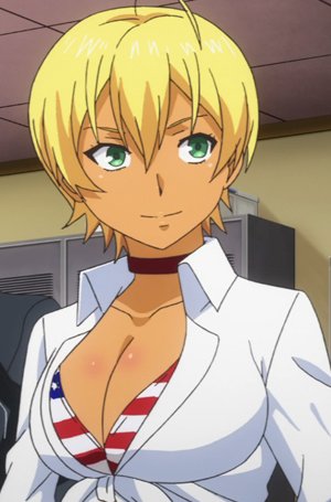 13. Nikumi from Food Wars. While there are a few tomboy beauties in that show, Nikumi edges out the competition due to her skin/hair combo, her scanty clothes, and her “so obvious” crush on Soma, even with the tsun. Just one look will show her allure, with the A-5 Meat she’s got.
