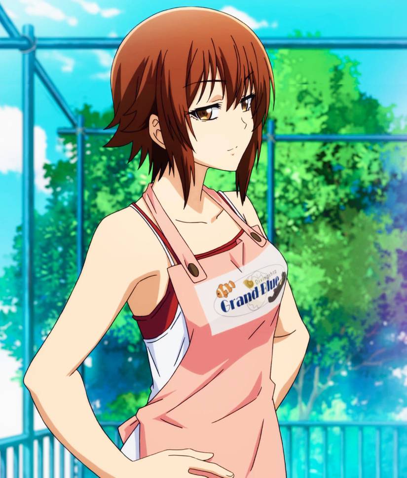 5. Chisa Kotegawa from Grand Blue mixes kuudere with tsun in a perfect blend of tomboy goodness as she struggles to tolerate Iori’s annoyances in spite of how much she cares for him deep down. A girl who doesn’t hide, but lets you know how she honestly feels. Nice Body, Chisa!