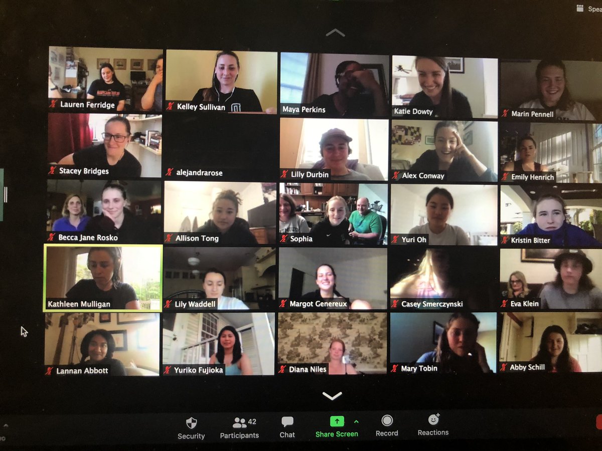 Tonight we had our end of year (virtual) banquet! What a way to wrap up this season. To our families and friends, thank you for joining. To our athletes, good luck on finals! #YouGotThis 🌲🏉📚