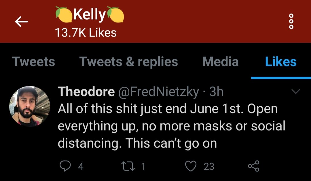 The scientific, medical, and sociological consensus is that trans women are women.But Kelly seems to have no problem disregarding medical and scientific consensus based on her feelings about the lockdown in an attempt to deal with COVID-19.