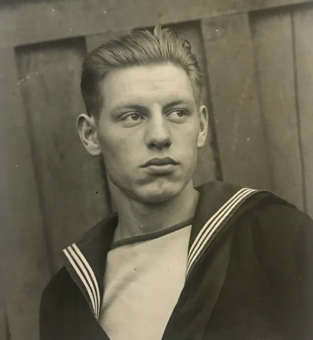 There are also quite a few pics of this sailor, Art Andres (or possible Ardies/Andies). I suspect Jimmy sent these because they aren't amateur snapshots.