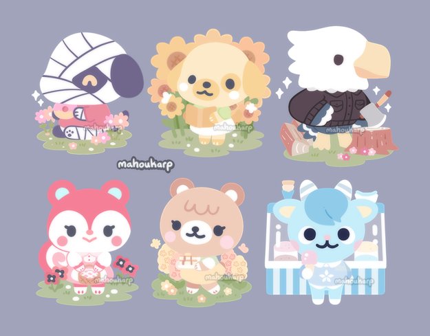 Mahoukarp's tweet photo. Putting together the other half, the pins preorders are still in the works for quite awhile, I'll update when I get more news :> https://t.co/rFIAPDufnn