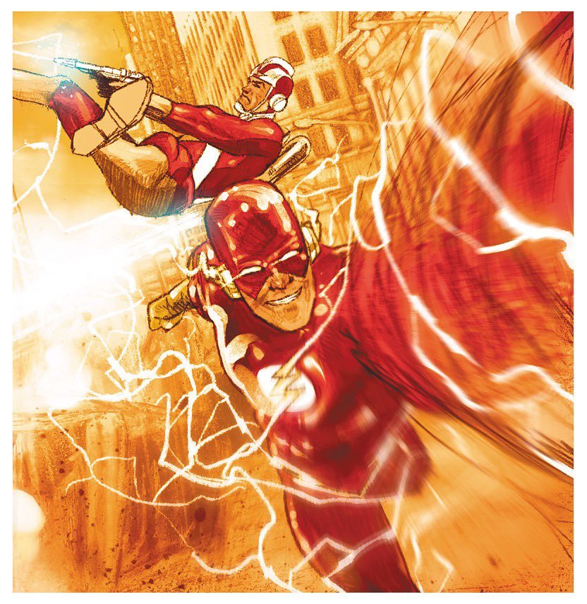 AdamStrangeBR's tweet photo. 📰|| O HOMEM MAIS RÁPIDO DO MUNDO!!!

Mitch Gerads divulgou através dessa maravilhosa arte que teremos a aparição do #TheFlash em #StrangeAdventures!!! https://t.co/lEImGS6z8t
