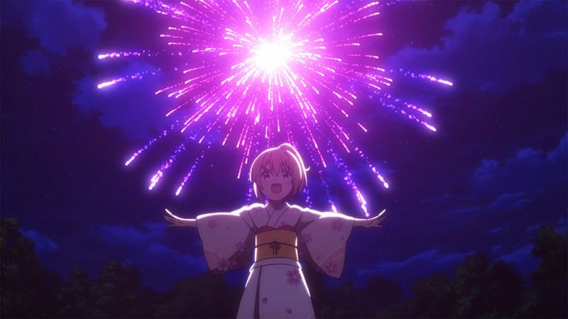 Tvアニメ ご注文はうさぎですか No Twitter 本日 5月28日は 花火の日 ということで 花火大会の風景をお届け Gochiusa