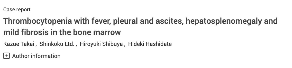Idiopathic MCD is heterogeneous. Some patients have an associated POEMS syndrome with polyneuropathy and a monoclonal gammopathy, while others developed the so called TAFRO syndrome first described by Takai et al in 2010 in Japanese patients.