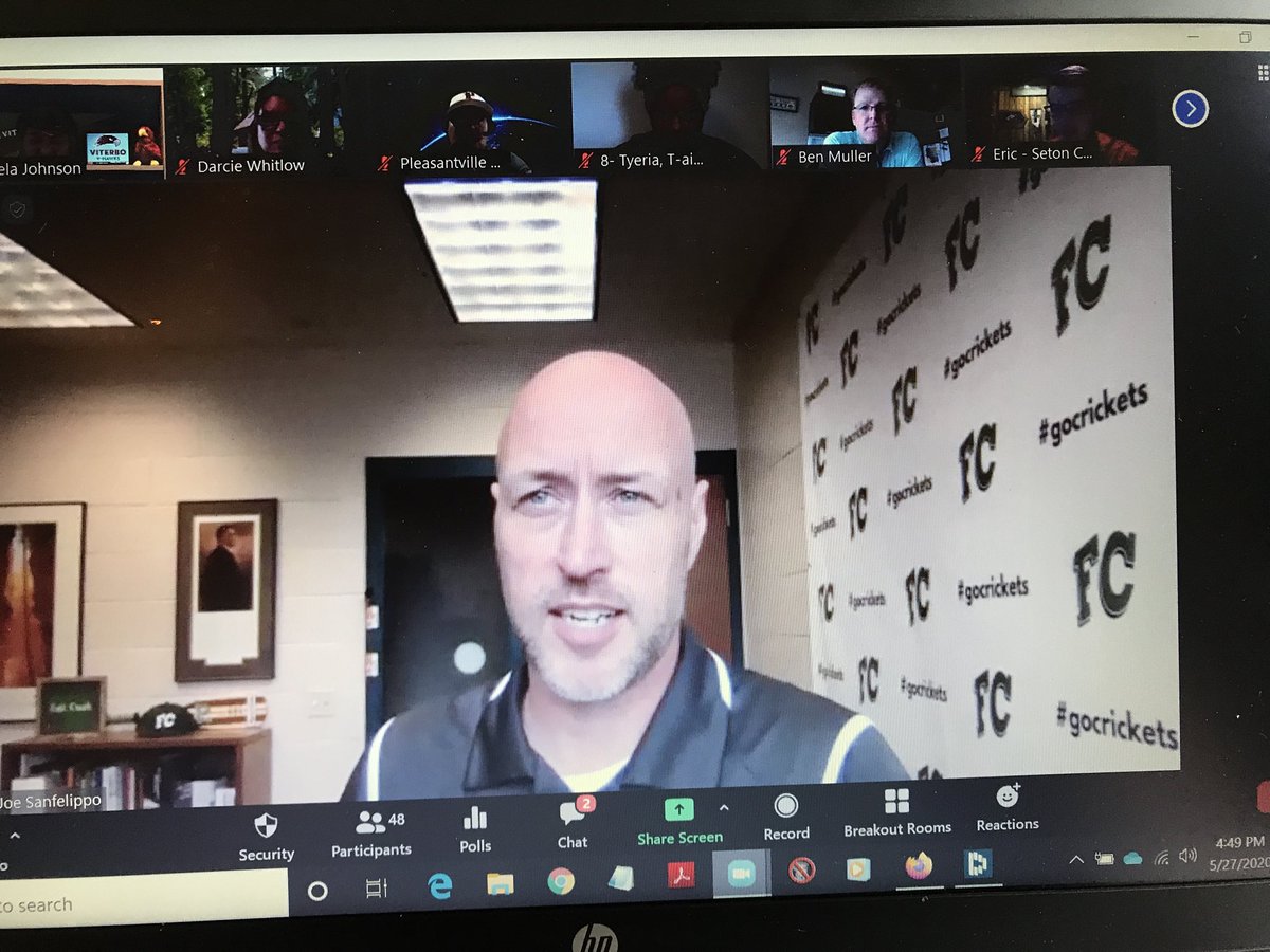 tjj123's tweet photo. Joe Sanfelippo provided 45 of Viterbo University’s aspiring principals with inspiration during class tonight! Thank you Joe for carving out time to provide insight into their  uplifting Ed leadership questions! Go Crickets! ⁦@Viterbo_Univ⁩ ⁦@Joe_Sanfelippo⁩ https://t.co/ezWOi494G8