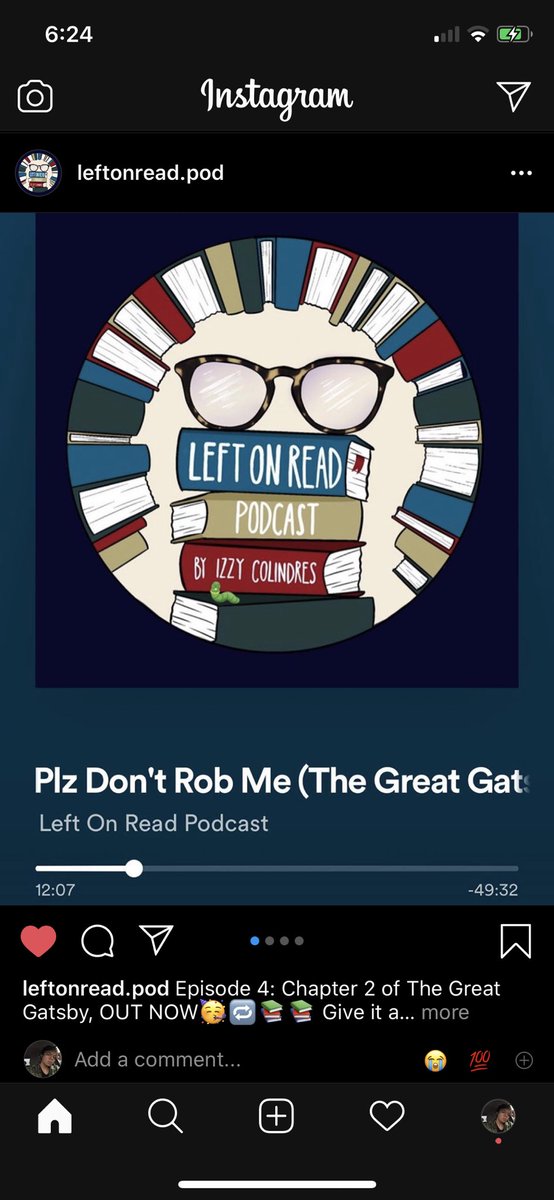 LeftOnRead_Pod's tweet photo. Chapter 2 Episode 4 of The Great Gatsby OUT Now!📖📚🤘🏽🤍
Link in bio!
Get to talk about color symbolism, religious symbolism, and materialistic consumerism of the 1920’s &amp; how it’s still prevalent Today
Thank y’all! 🤘🏽💙🧑🏽‍💻📚 https://t.co/OBsZOfXW20