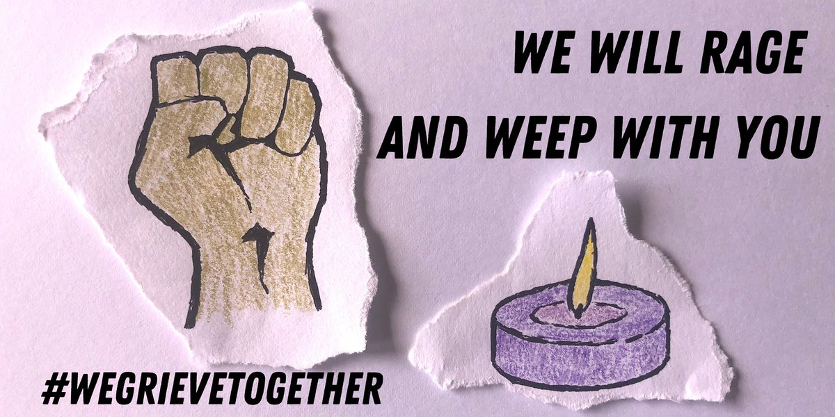 This contribution is from  @joemacare.  #WeGrieveTogether