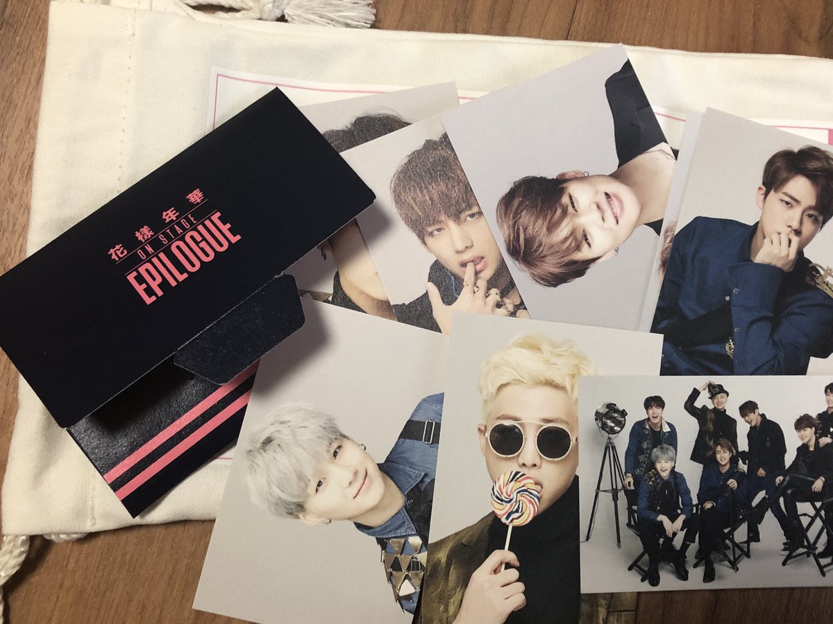 BTS HYYH ON STAGE EPILOUGEShoppers bag, Tumbler Set, RM Picket, Photocard Set
