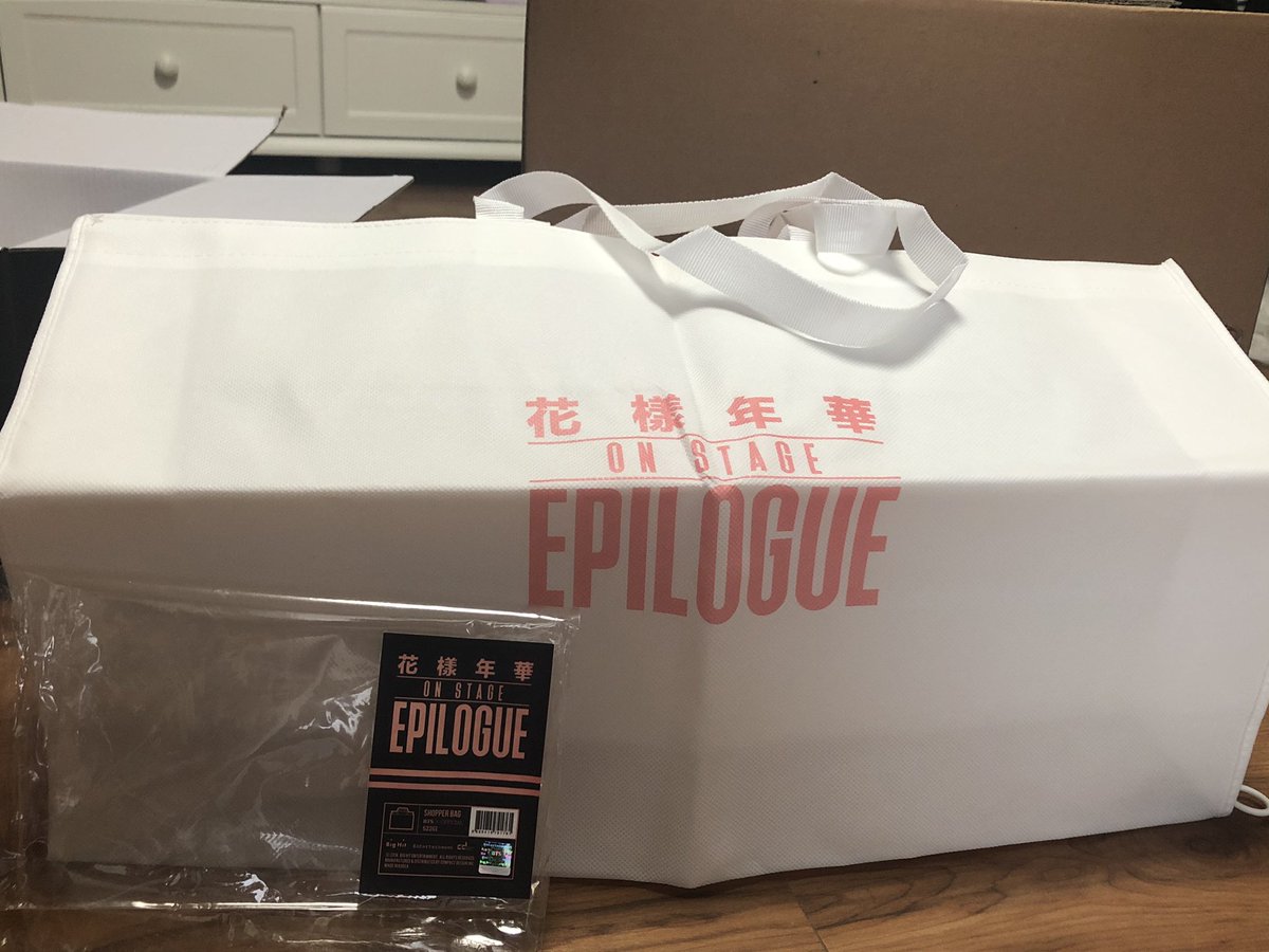 BTS HYYH ON STAGE EPILOUGEShoppers bag, Tumbler Set, RM Picket, Photocard Set