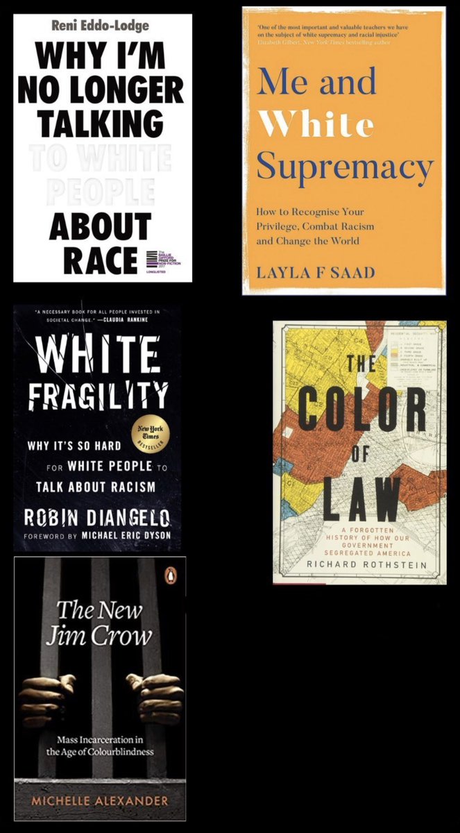 here are some books that discuss institutional racism & how racism manifests in today’s society. also some tv shows / movies / documentaries which help to bring awareness. being angry is not enough we need to educate ourselves & be allies in every way we can  #BlackLivesMatter  