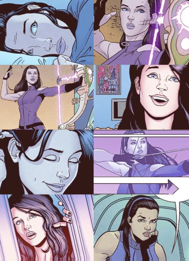 KATE BISHOP HERO FOR HIRE(no joke) Wrongs righted. 