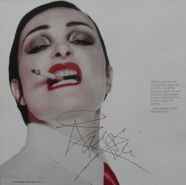 Happy birthday 2 my biggest makeup inspo and one of my favorite musicians ever siouxsie sioux    