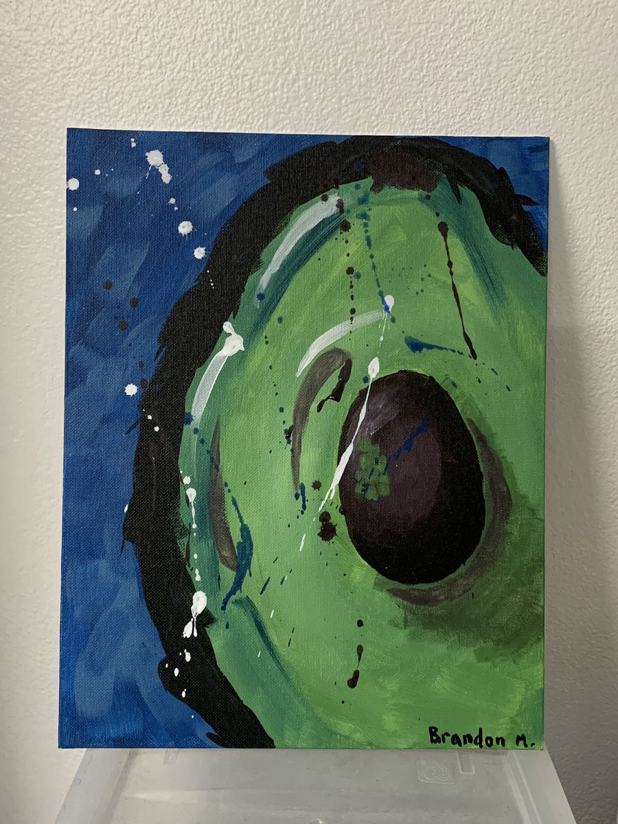 brandondm3451's tweet image. Had a great night painting with @RotaractBlue and Art Nest Creative Studio via Zoom. 🎨 🥑 #rotaractblue #rotaract #painting #avocados