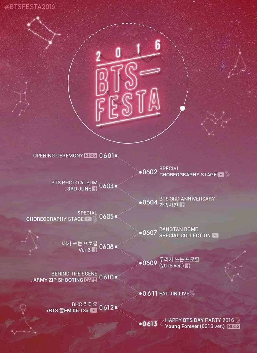 Jiminbts_INA's tweet photo. BTS Festa dari tahun ke tahun. Btw ini festa kalian yang keberapa? ✨

BTS Festa from year to year.  Btw, how many of these festa do you have?

#방탄소년단 @BTS_twt https://t.co/EpZFhZrZPJ