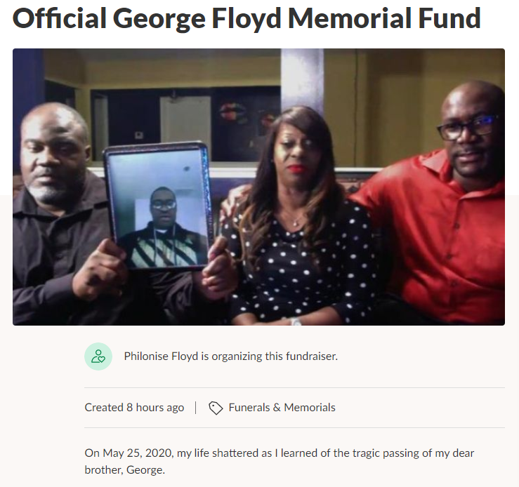  DON'T RETWEET also, i am asking people to not retweet this to encourage more people to actually TWEET about the issue, as well as sign petitions and, once again, donate if financially possible for you.  http://gofundme.com/f/georgefloyd 