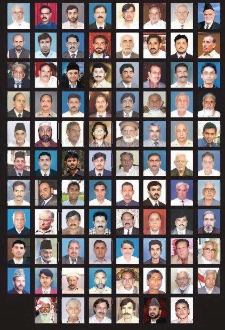 It still gives goosebumps to see these pictures of all the martyrs. That day will be remembered as one of the darkest days in the history of Pakistan. The most peaceful community was targetted in the most inhumane way. #28May2010
