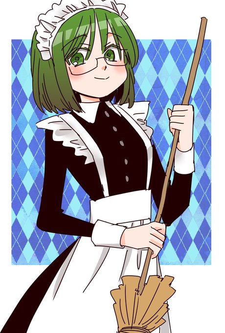 メイド服もお似合い☆(ロッサリ) #魔女ツノ 