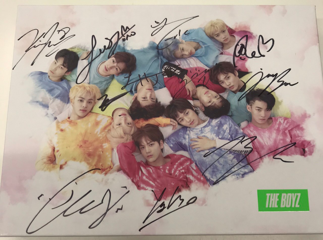 レビューを書けば送料当店負担】 THEBOYZ チェキ ポラロイド サイン レビューを書けば送料当店負担】 THEBOYZ チェキ ポラロイド サイン