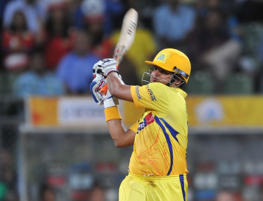 He never lets the team down during pressurized sitituations. He bever failed to perform in big stages. He always goes inside out when need to score big & slogs to the long on during death overs. He aggregated 434 runs & hit 4 fifties & 2nd highest for CSK. He is Suresh Raina.