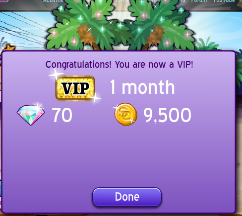 avsteriod's tweet photo. somehow i got month vip?? and i didnt even purchase any- https://t.co/ip0xKYmAC4