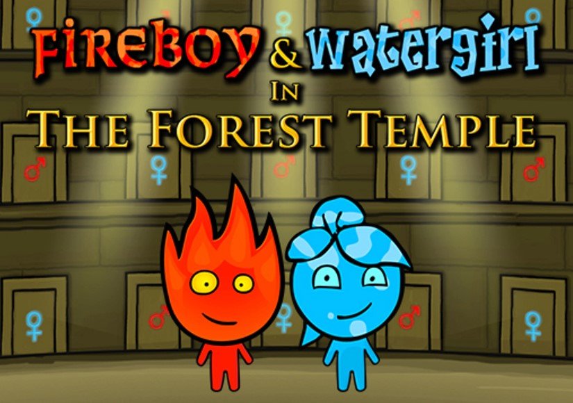 Fireboy and Water Girl 2 in The Light Temple