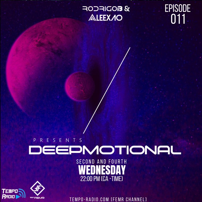 DeepMotional's tweet photo. COMING UP NEXT...
@AleexaO’s selection!
#DM011 https://t.co/oBd2BxA9Jj