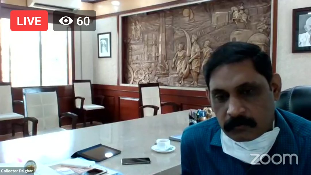 Tiksha_S's tweet photo. On the occasion of #WorldMenstrualHygieneDay, ZP Palghar held Facebook Live event to burst taboos and myths about menstruation which impacts women's emotional state, lifestyle and health.
#MenstruationMatters 
@MoHFW_INDIA 
@PalgharCEO @collectorpal @POSHAN_Official https://t.co/OOW6PO1soe