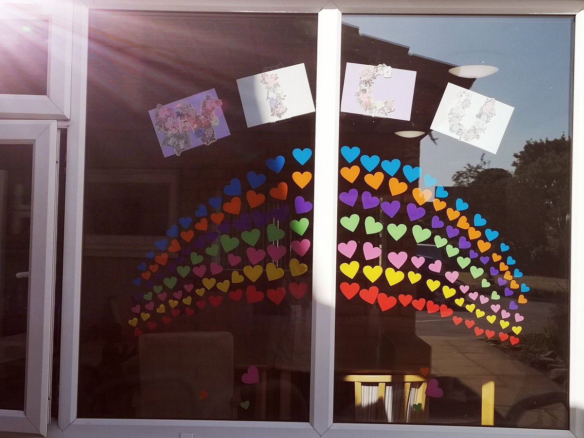MYWICU's tweet photo. Our rainbow window at WICU https://t.co/JThqhxTPw6