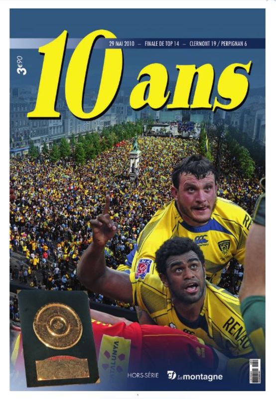 LaMontagne_TDS's tweet photo. Rugby / ASM : un hors-série sur les 10 ans du Brennus en vente à partir de ce jeudi #rugby #ASM #10ansbrennusasm #Brennus2010
https://t.co/BbBEC5pG7O https://t.co/GPruVgPPMD