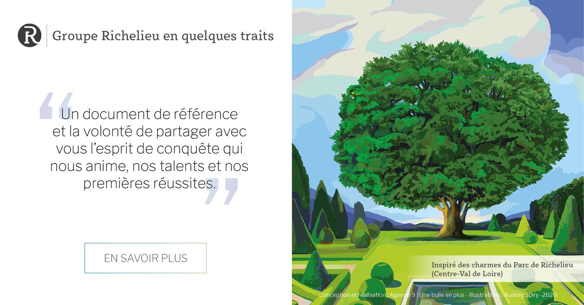 [📖Groupe Richelieu en quelques traits] Deux ans après la création du Groupe Richelieu, découvrez notre premier document de référence 👉ow.ly/LVLl50zSaXd
#expertise #banqueprivée #sociétédegestion #espritdeconquête #france #monaco