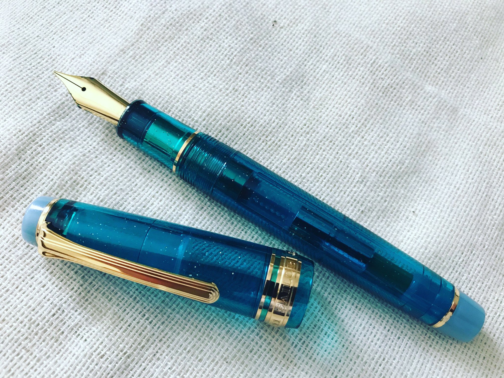 文具館コバヤシ 限定 オリジナル万年筆 翡翠Female 字幅B 【公式通販】