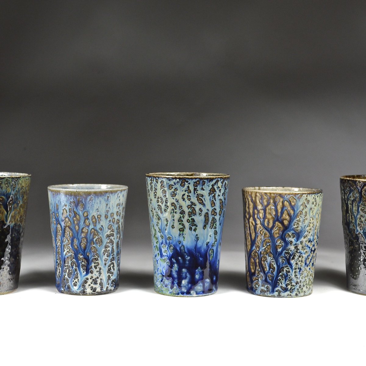 CeramicArtLDN's tweet photo. Daniel Boyle had been working on groups of forms from mugs, beakers and bowls alongside more one off decorative pieces for Ceramic Art London. You can see more pieces from Daniel, and find out how to buy from him directly, at https://t.co/vDWX8F3NHl in #VirtualCAL https://t.co/ybz1zFZhBN